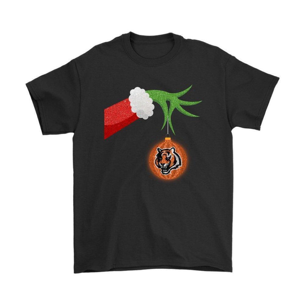 The Grinch Christmas Decoration Cincinnati Bengals Nfl Graphics Tshirt